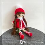 Snowflake girl doll