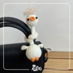 White knotted long-necked goose