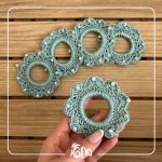 Colored hair elastics